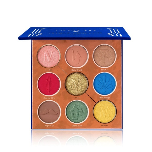 💗NOMAD COSMETICS Venice-Simplon Express Intense Eyeshadow Palette - Picture 2 of 5